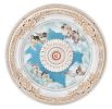 White Cherub Ceiling Medallion