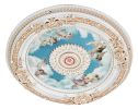 White Cherub Ceiling Medallion