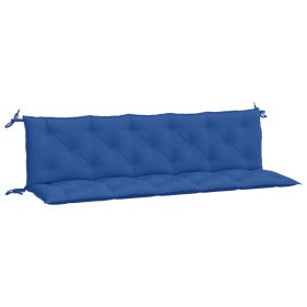 vidaXL Garden Bench Cushion Blue 70.9"x(19.7"+19.7")x2.8" Oxford Fabric