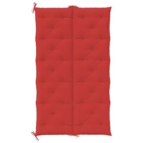 vidaXL Garden Bench Cushion Red 70.9"x(19.7"+19.7")x2.8" Oxford Fabric