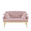 PINK 2 SEATER SOFA