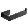 6 Pieces Bathroom Hardware Accessories Set Matte Black Towel Bar Set,Wall Mounted,Premium Stainless Steel