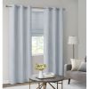 Basketweave Room Darkening Curtain Panel Pair(2 Pcs Window Panels)